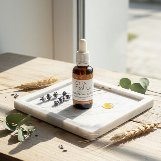 Ulei Antirid 100% natural, realizat manual in Romania 30ml