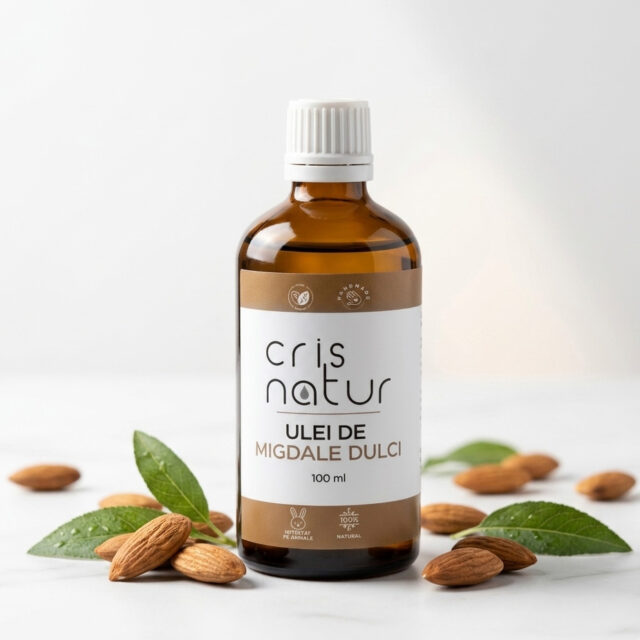 Ulei de Migdale dulci pentru ten 100% natural presat la rece 100ml