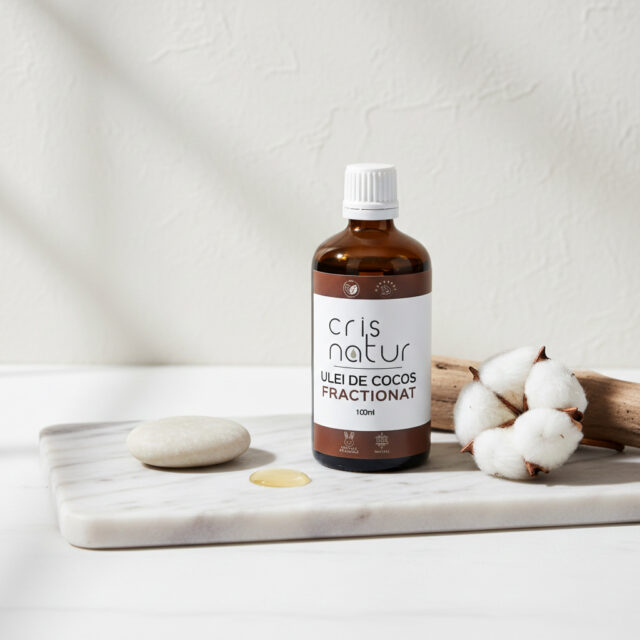 Ulei de cocos fractionat 100% natural 100ml