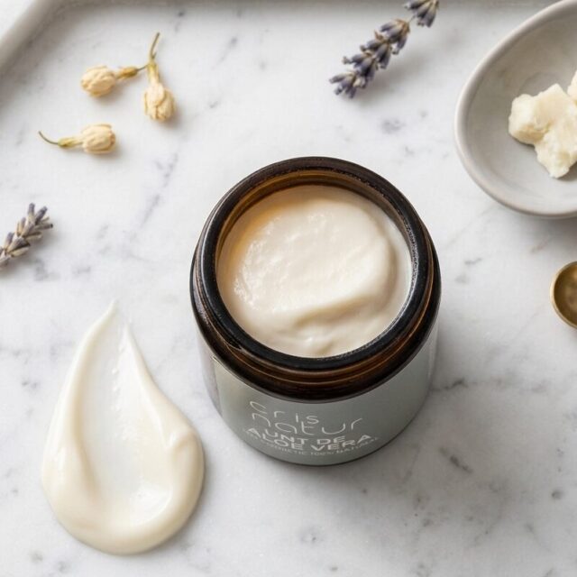 Unt de Aloe Vera 120ml, 100% natural, realizat manual in Romania