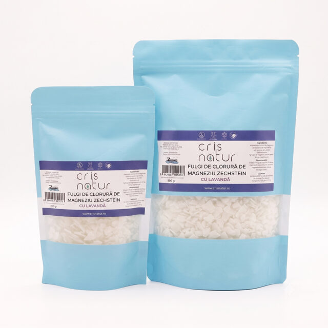 Pachet - Fulgi de Magneziu pentru baie de la Marea Zechstein cu Lavanda
