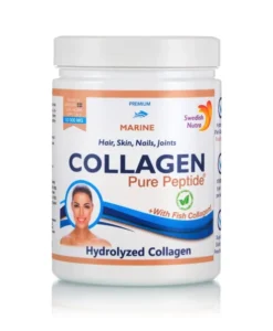 Colagen Hidrolizat Fish Pulbere Tip 1 și 3 cu 10.000mg – Super Concentrat