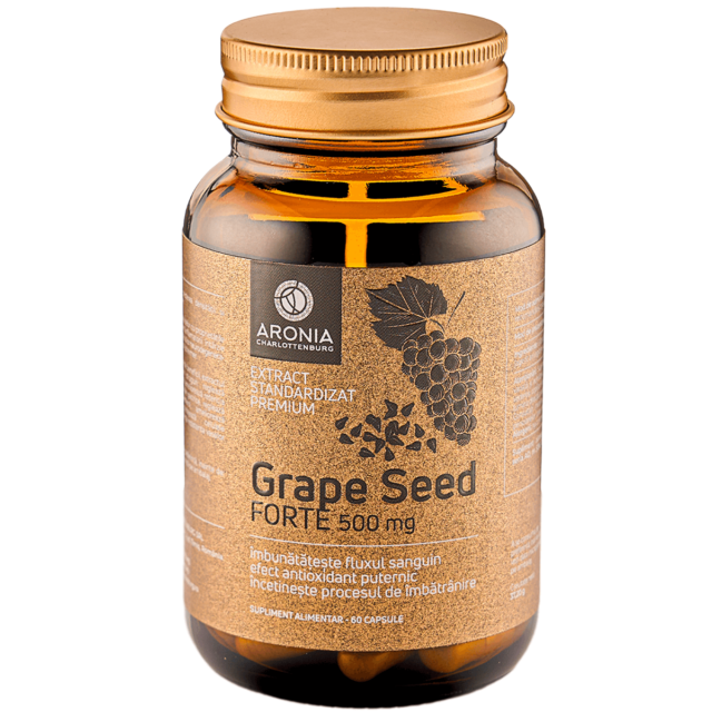 Grape Seed Forte la 500mg — 60 capsule