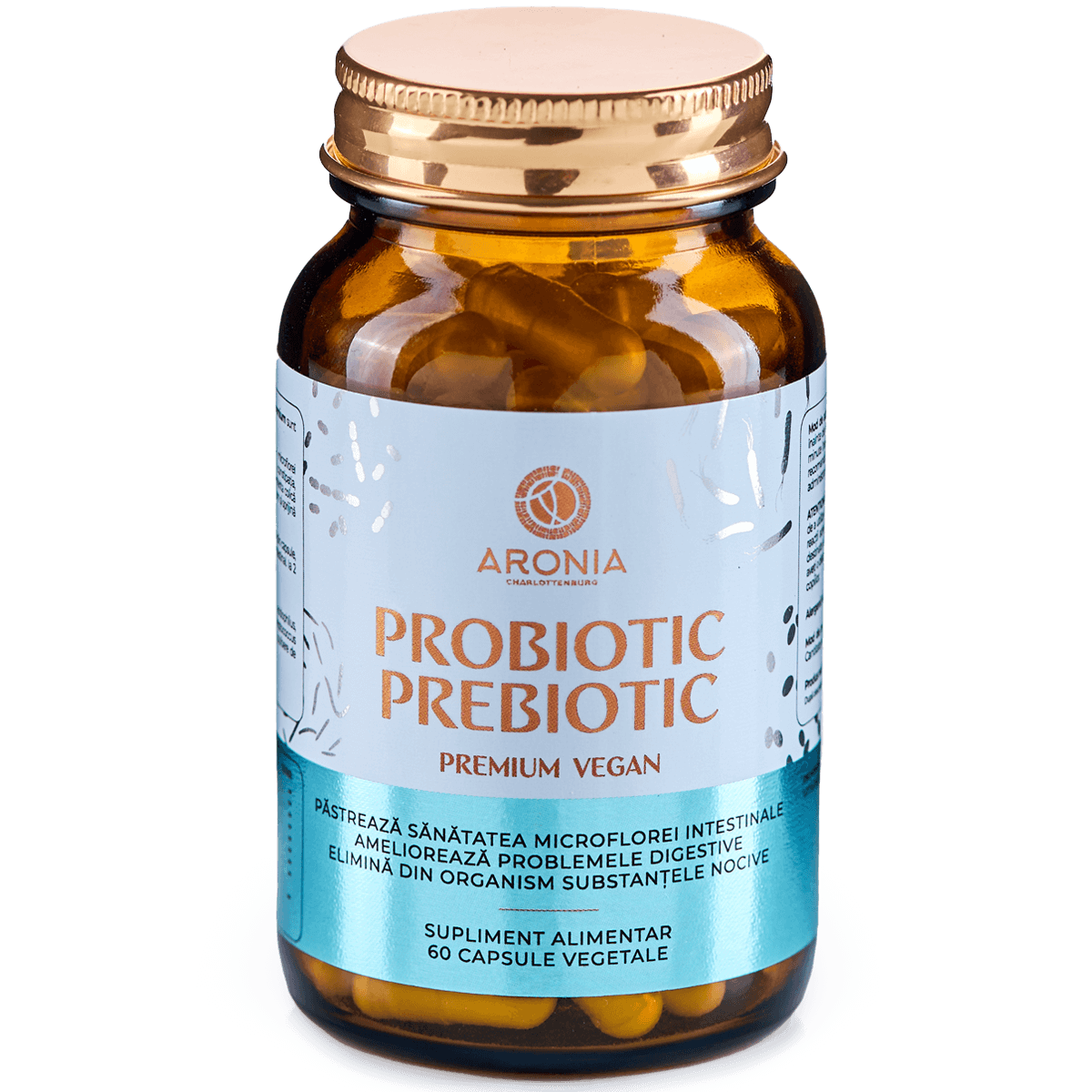 Premium Probiotic - Prebiotic Vegan - 60 capsule
