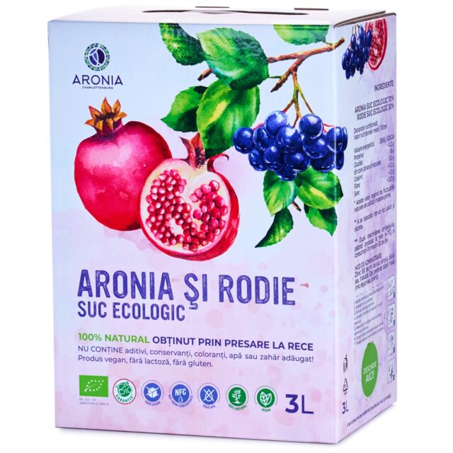 Suc de Aronia și Rodie 3L ECO