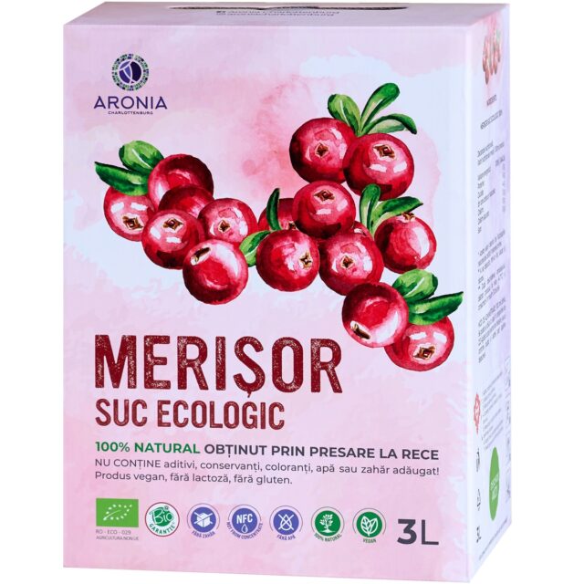 Suc de Merișor 3L ECO