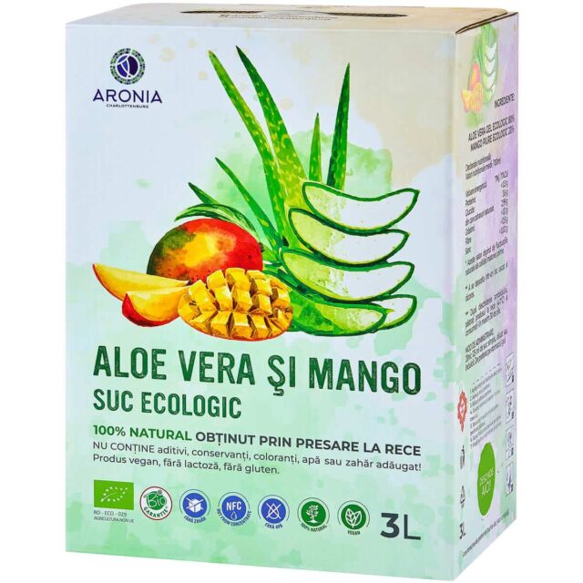 Suc de Aloe Vera și Mango 3L ECO