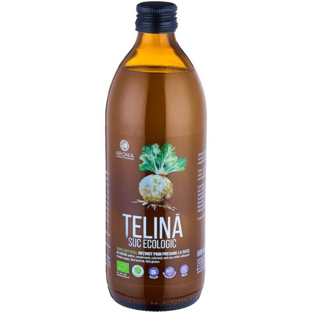 Suc de Țelină 100% Natural și Ecologic - 500ml