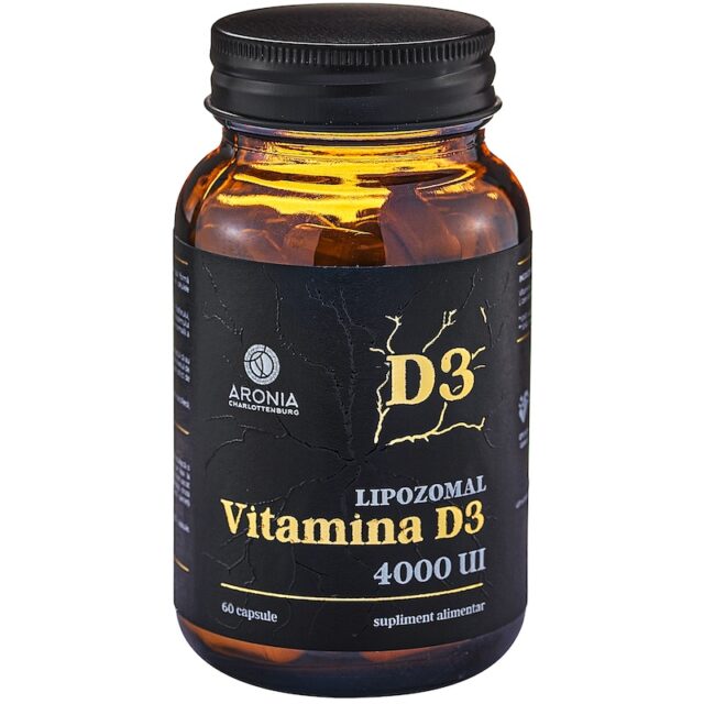 Vitamina D3 Lipozomală la 4000 UI - 60 capsule