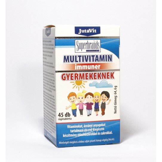 Jutavit Multivitamina Gumata copii Fara Coloranti 60 tablete