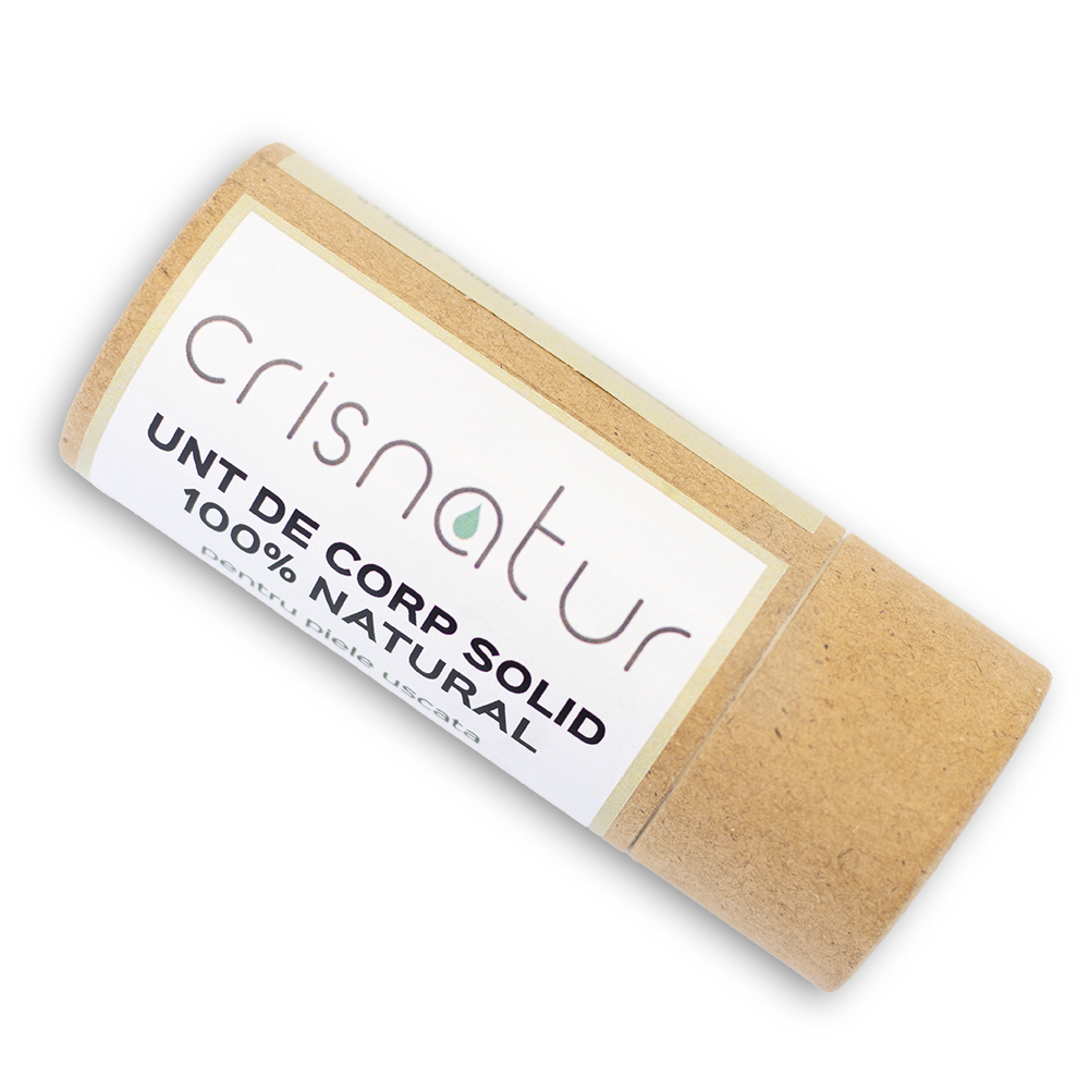Unt de corp solid piele uscata - natural 100% - realizat manual, 60g - imagine 4