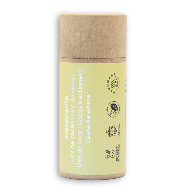 Unt de corp solid toate tipurile de piele - natural 100% - realizat manual, 60g - imagine 3